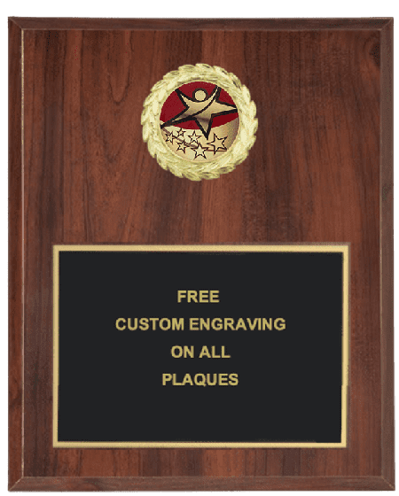 Rising Star Insert Plaque