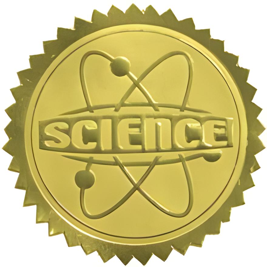 Science Certificate Seal