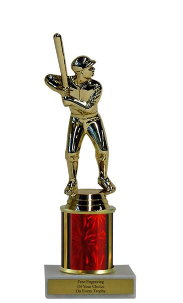 Baseball Budget Column Trophy