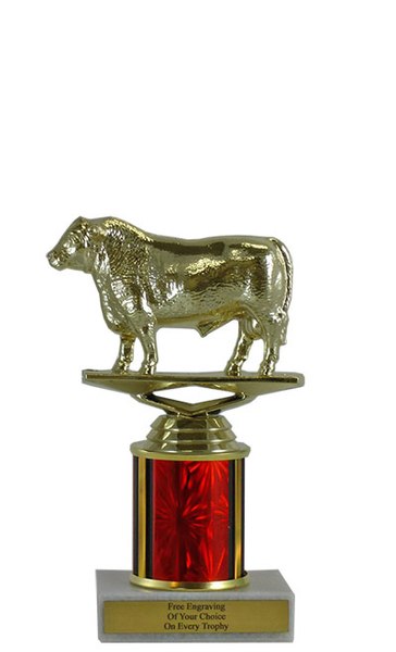 Bull Budget Column Trophy