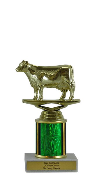 Cow Budget Column Trophy