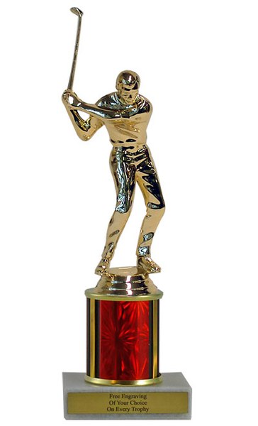 Golf Budget Column Trophy