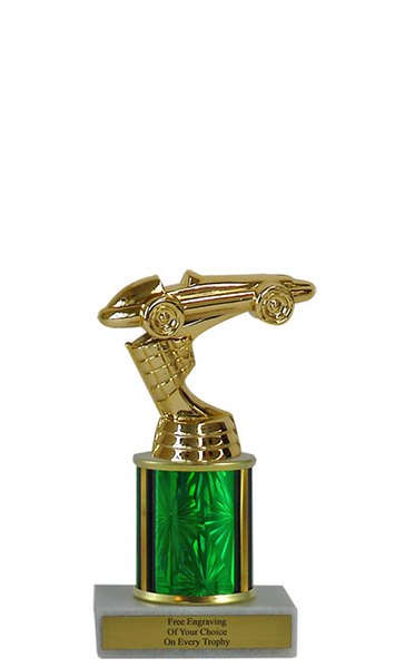 Pinewood Derby Budget Column Trophy