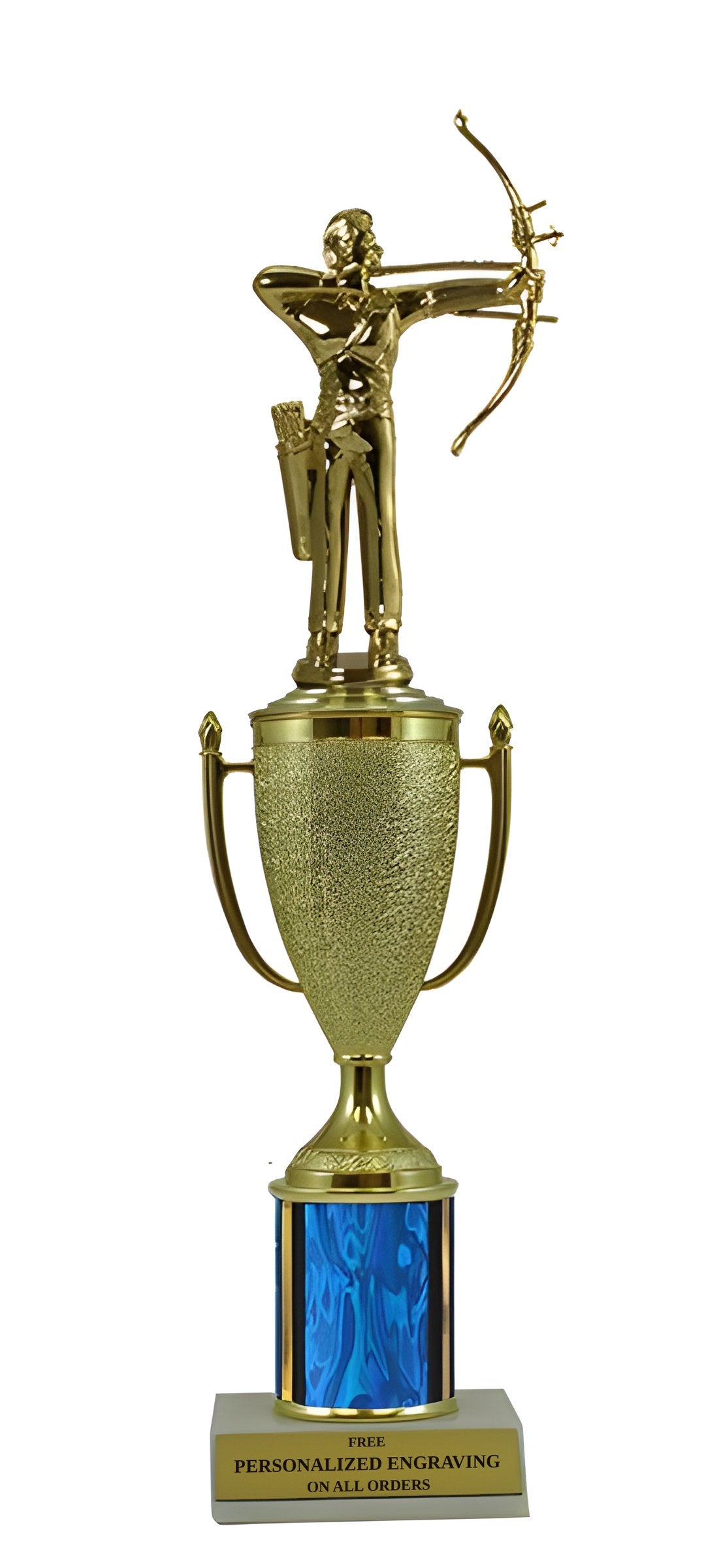 Archery Gold Cup Column Trophy