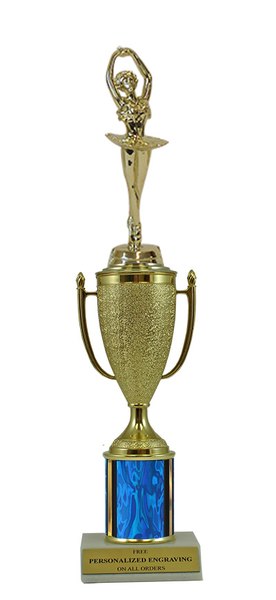 Ballet Gold Cup Column Trophy