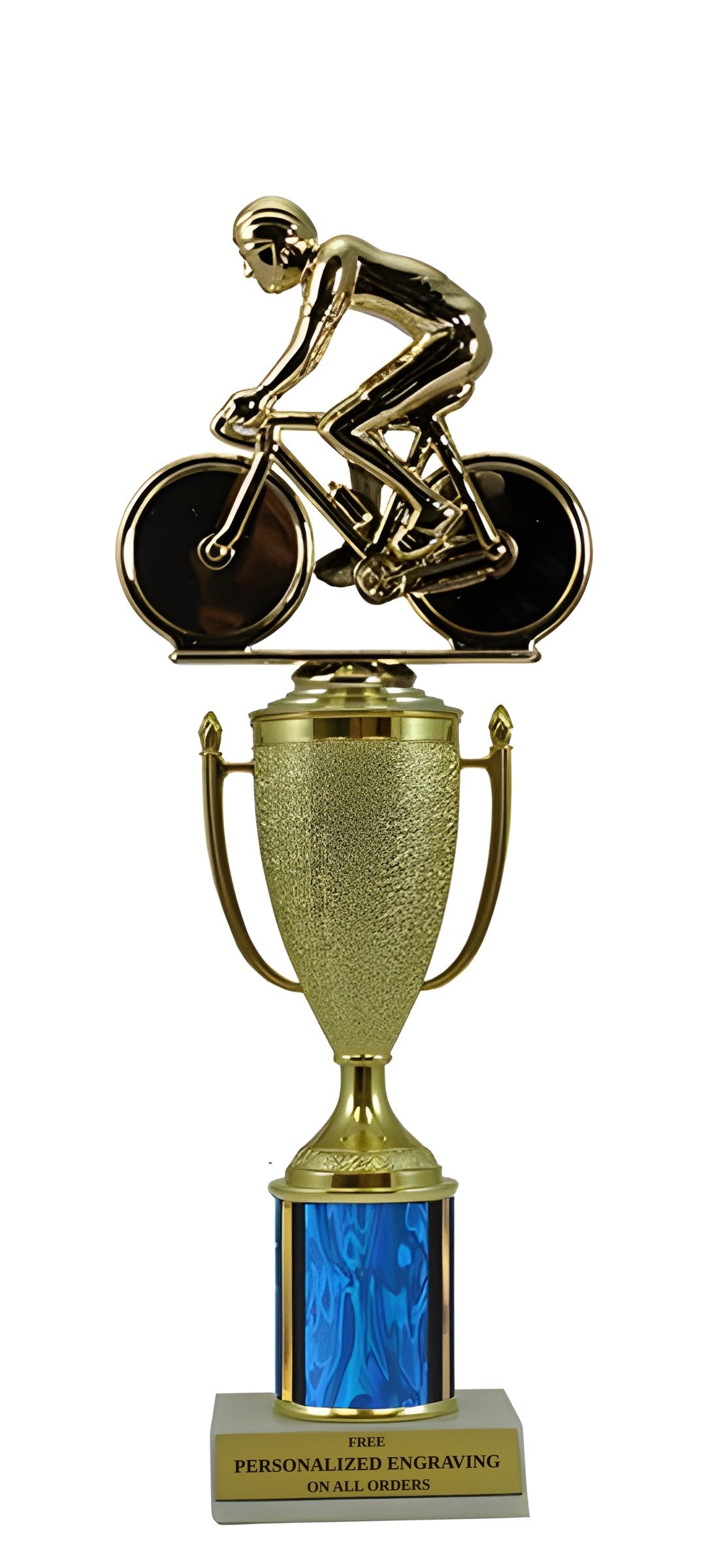 Cycling Gold Cup Column Trophy