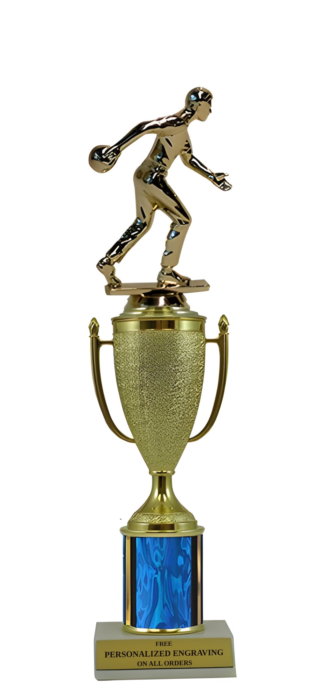 Bowling Gold Cup Column Trophy