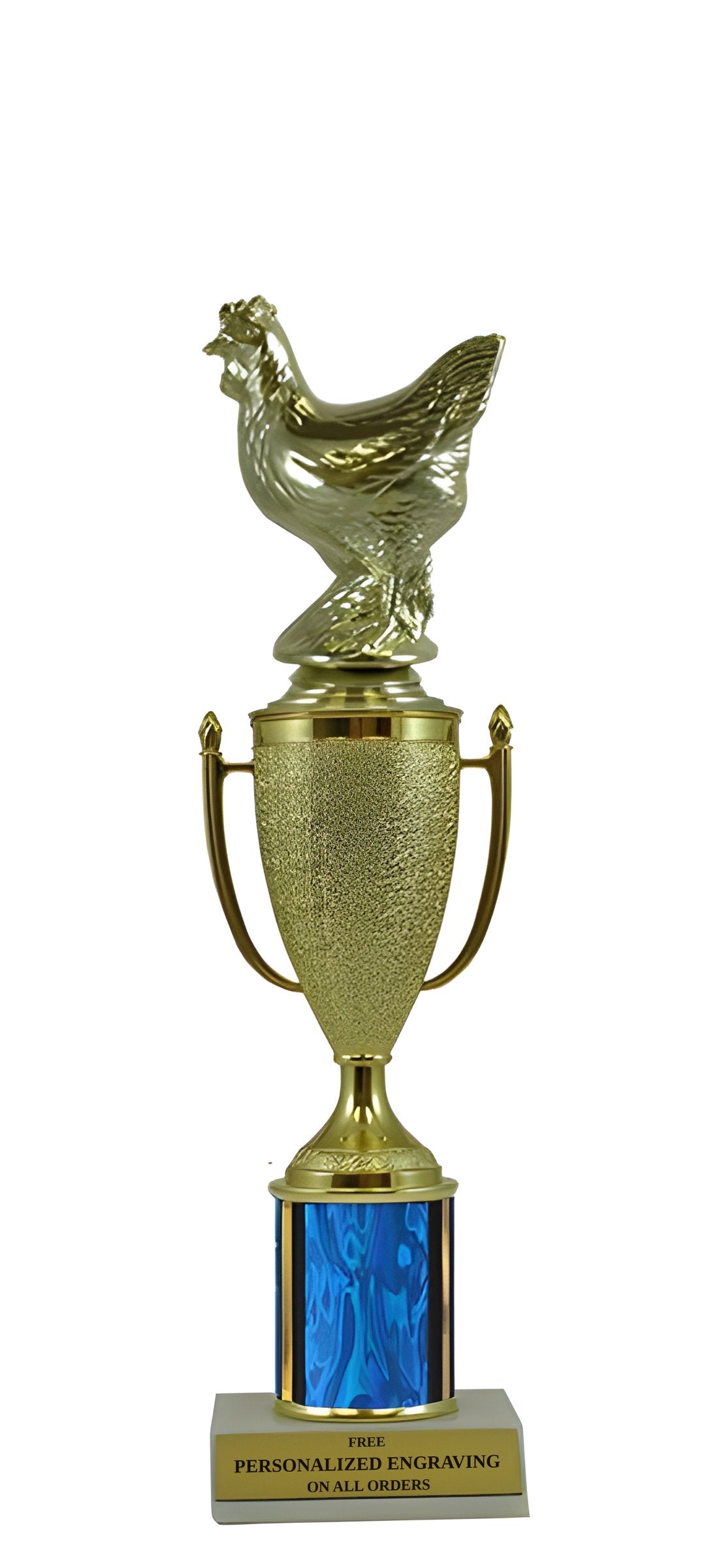 Chicken Gold Cup Column Trophy