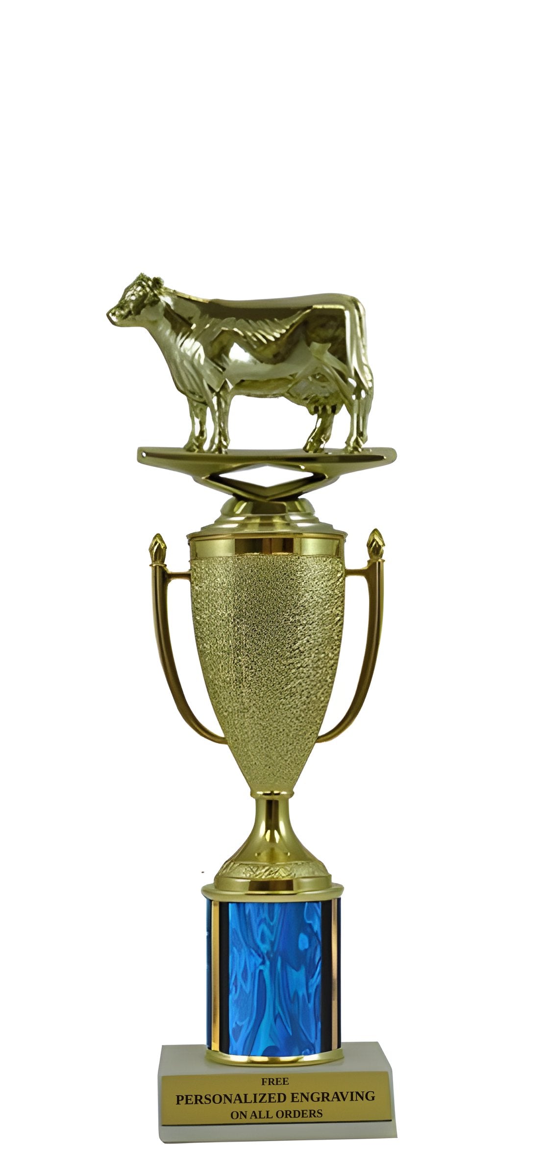 Cow Gold Cup Column Trophy