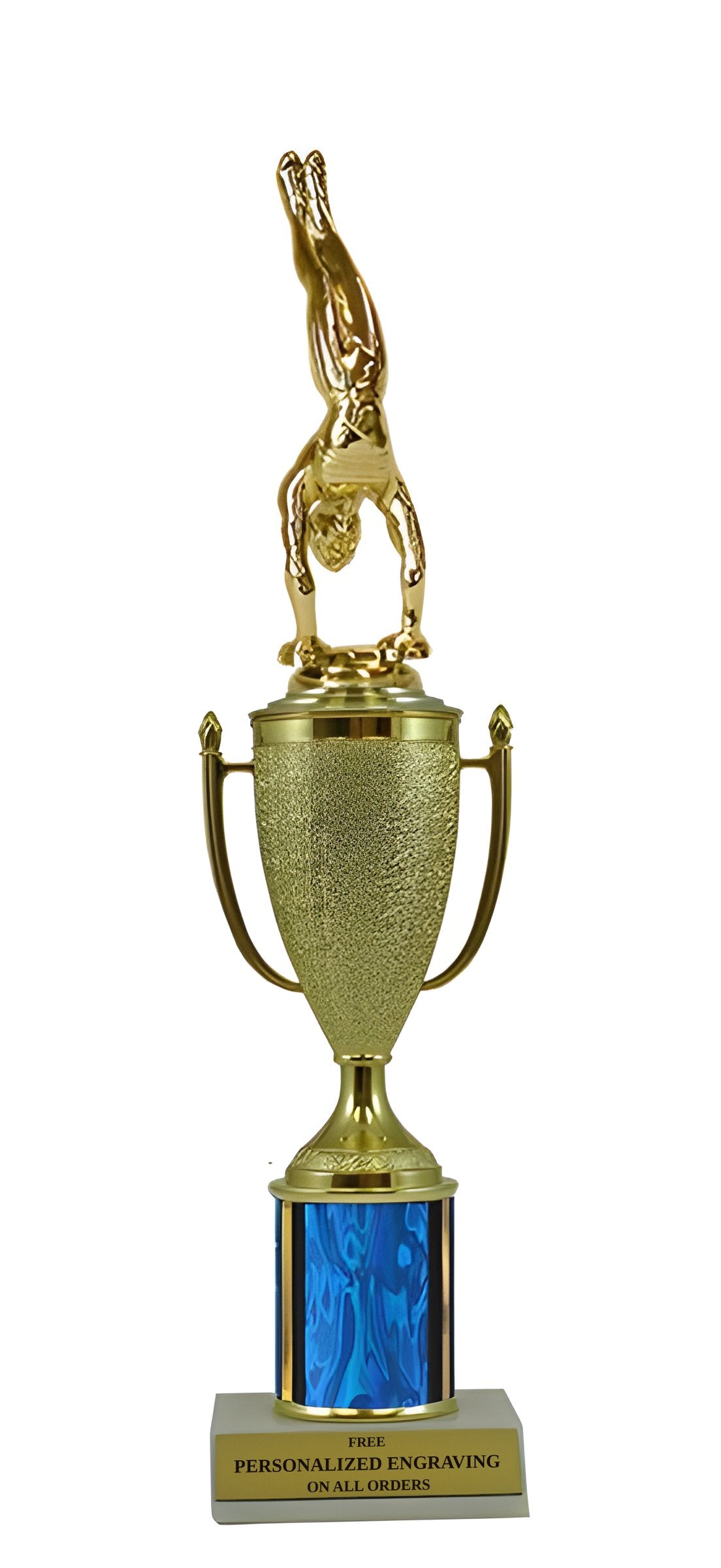 Gymnastics Gold Cup Column Trophy