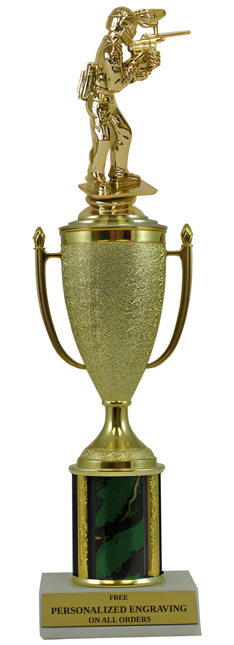Paintball Gold Cup Column Trophy