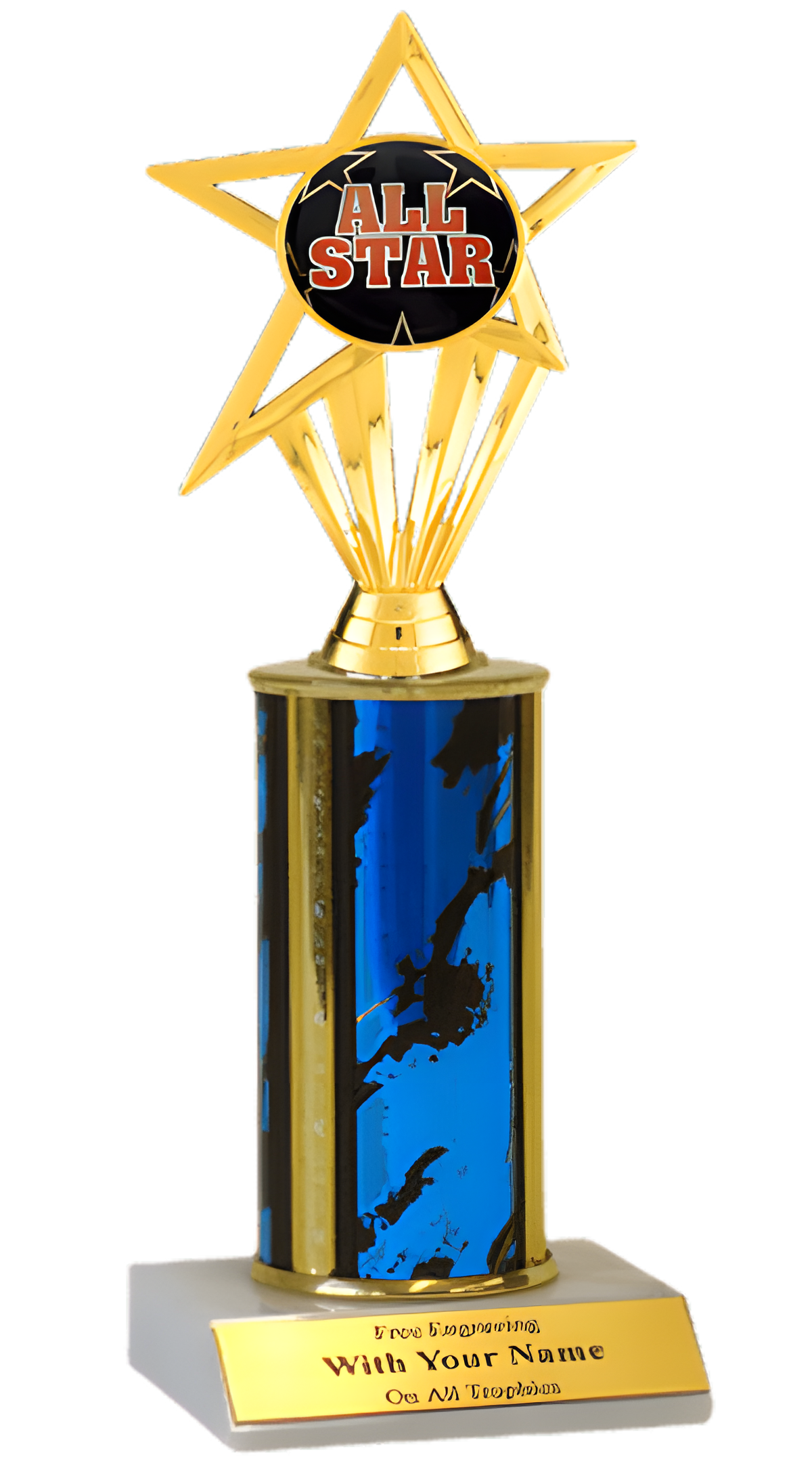 All Star Column Insert Trophy