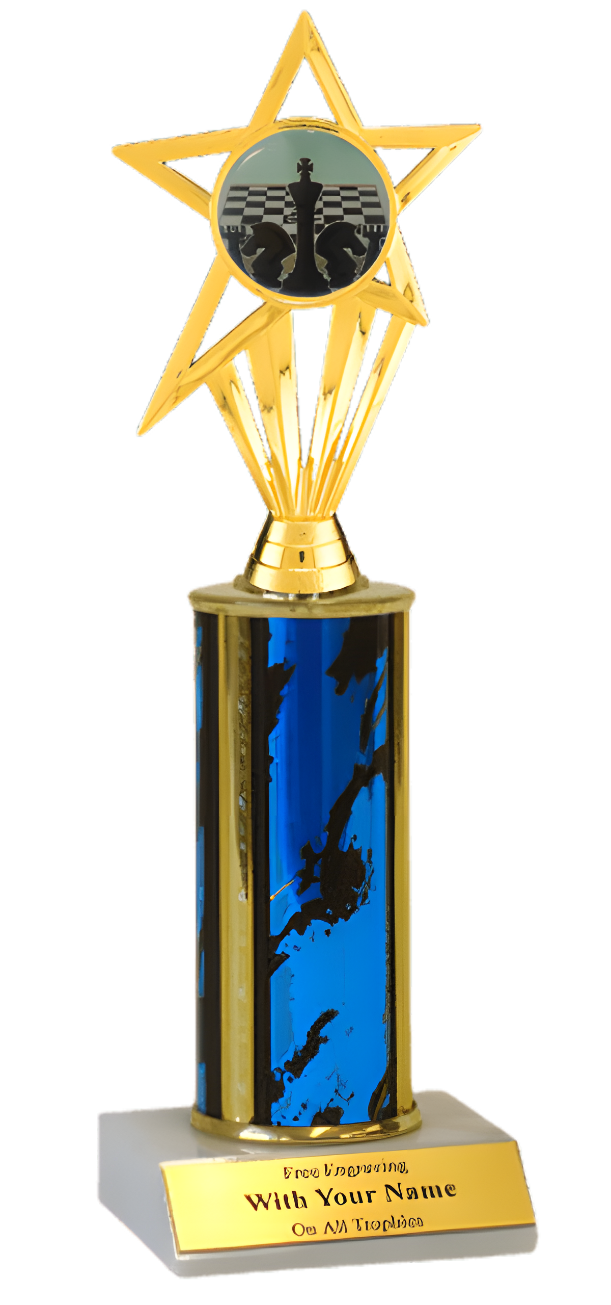 Chess Column Insert Trophy