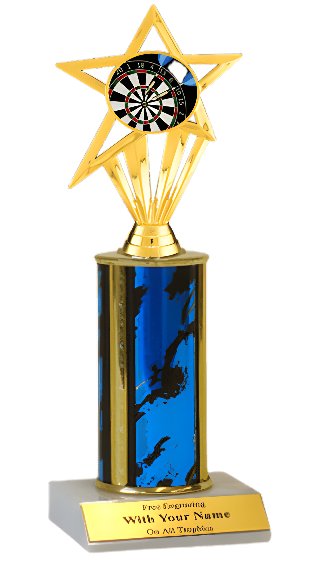 Darts Column Insert Trophy