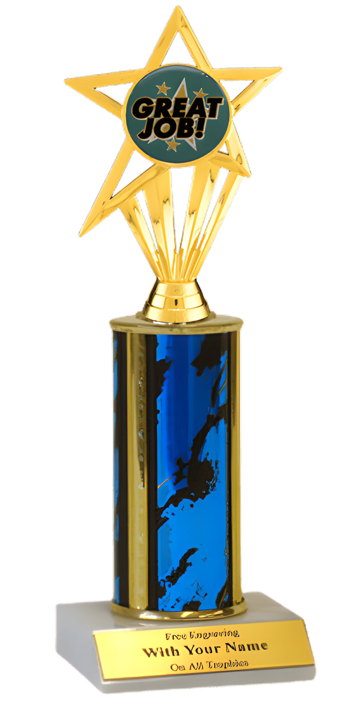 Great Job Column Insert Trophy
