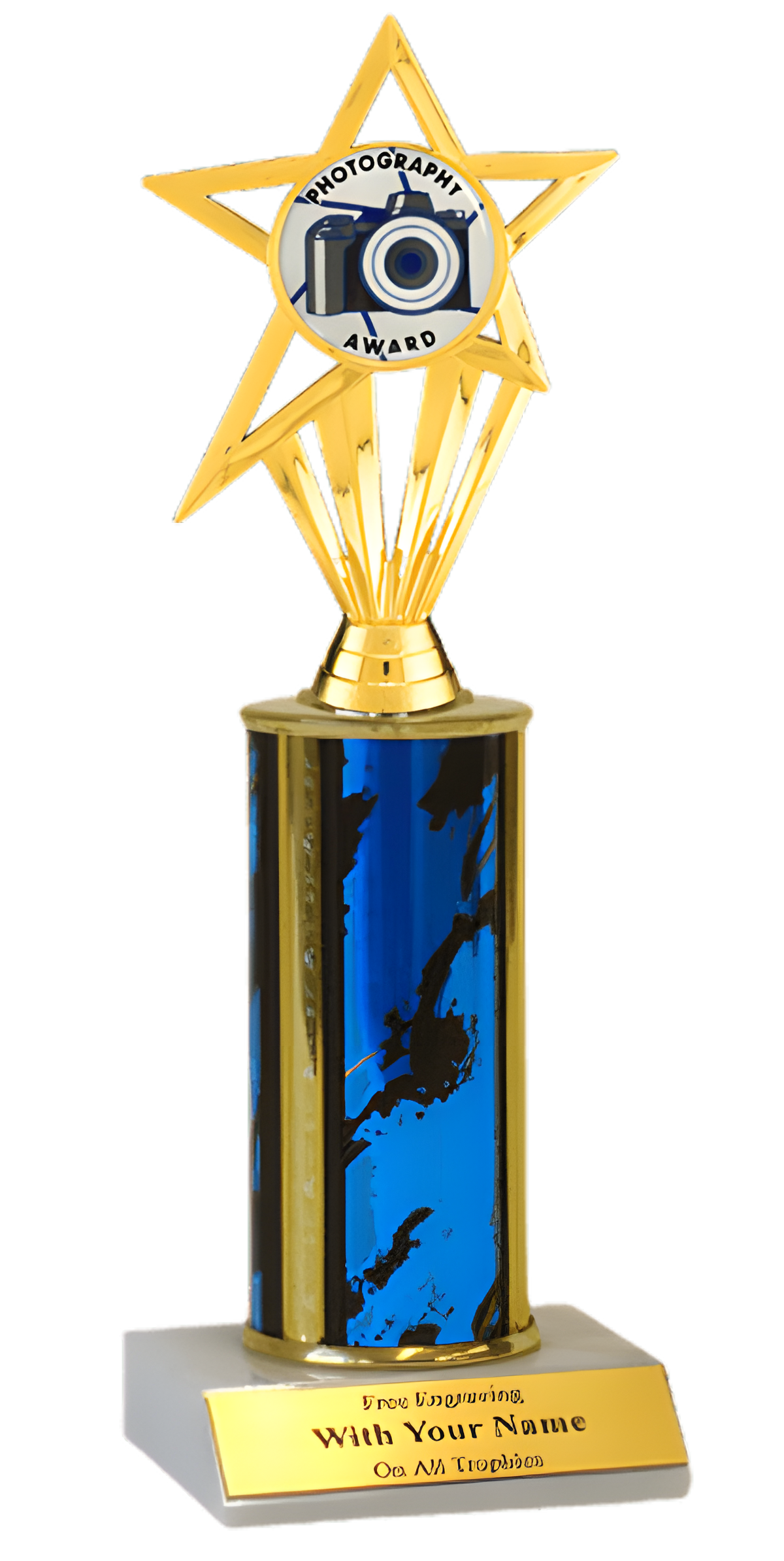 Photography Column Insert Trophy