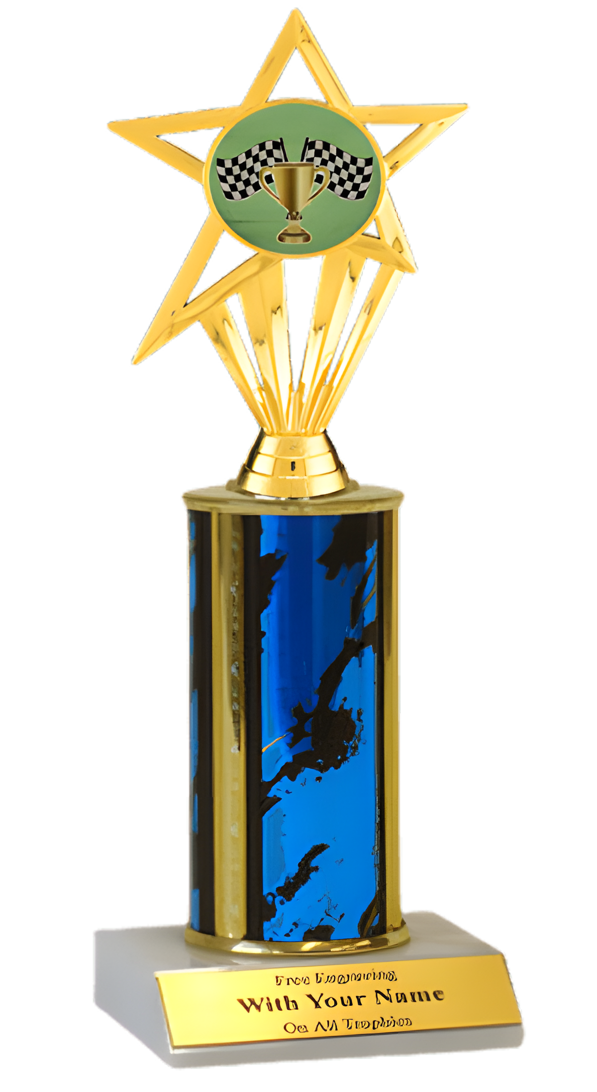 Racing Column Insert Trophy