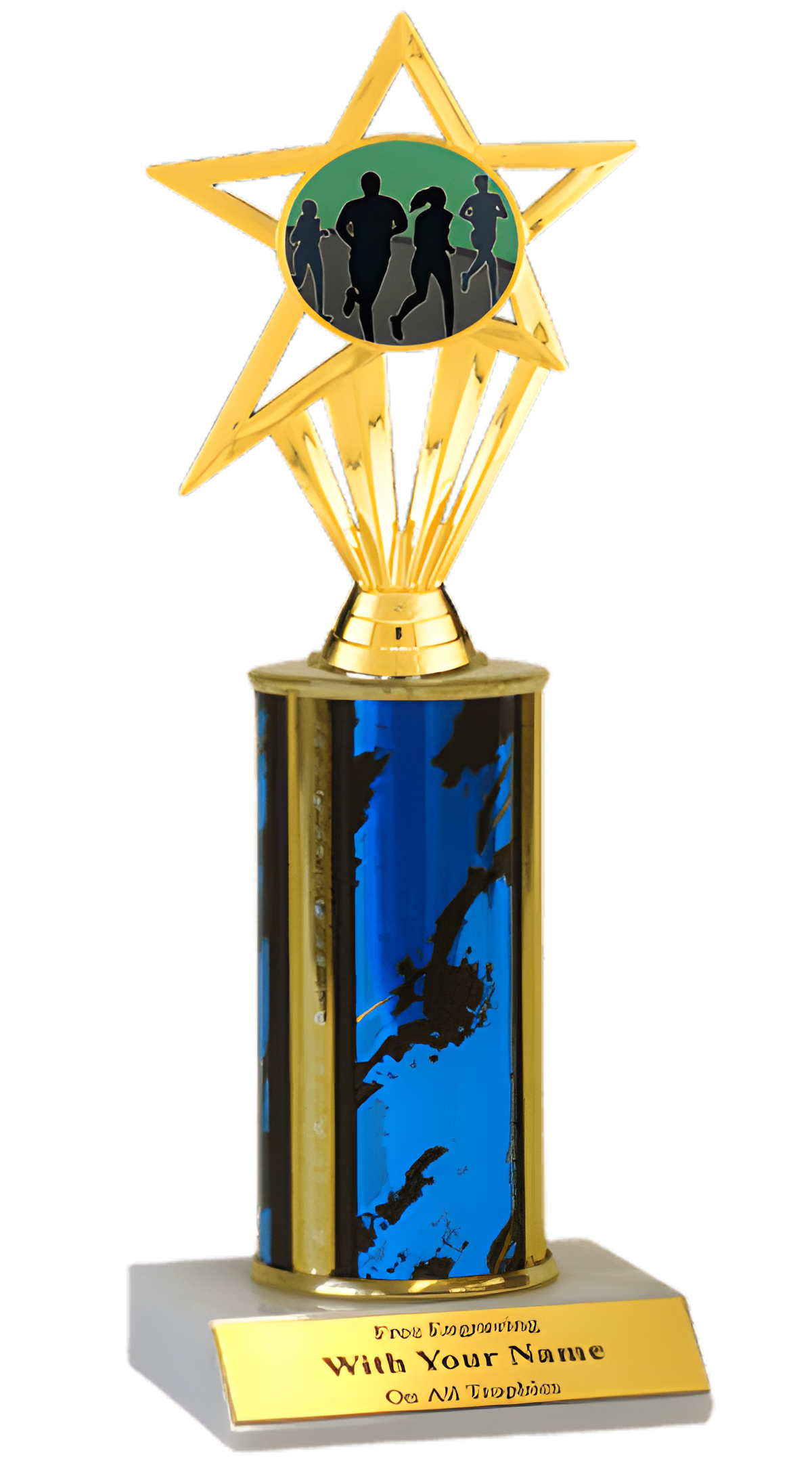 Running Column Insert Trophy