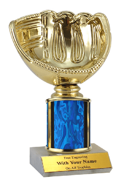 Softball Glove Column Trophy