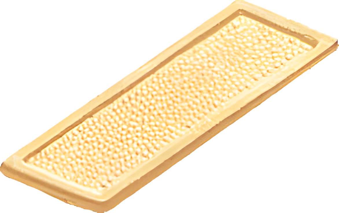 Small Gold Service Bar Lapel Pin