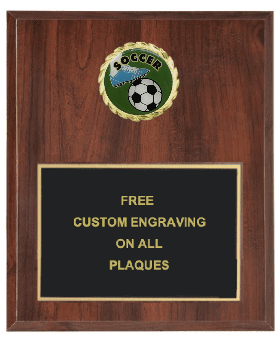Soccer Insert Plaque