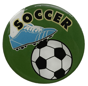 Soccer 2" Epoxy Insert