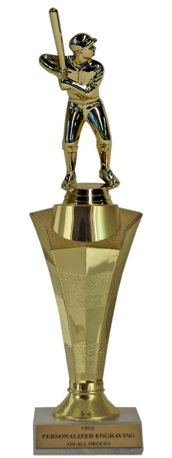 Softball Star Column Trophy