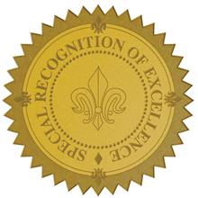 Special Recognition Certificate Seal