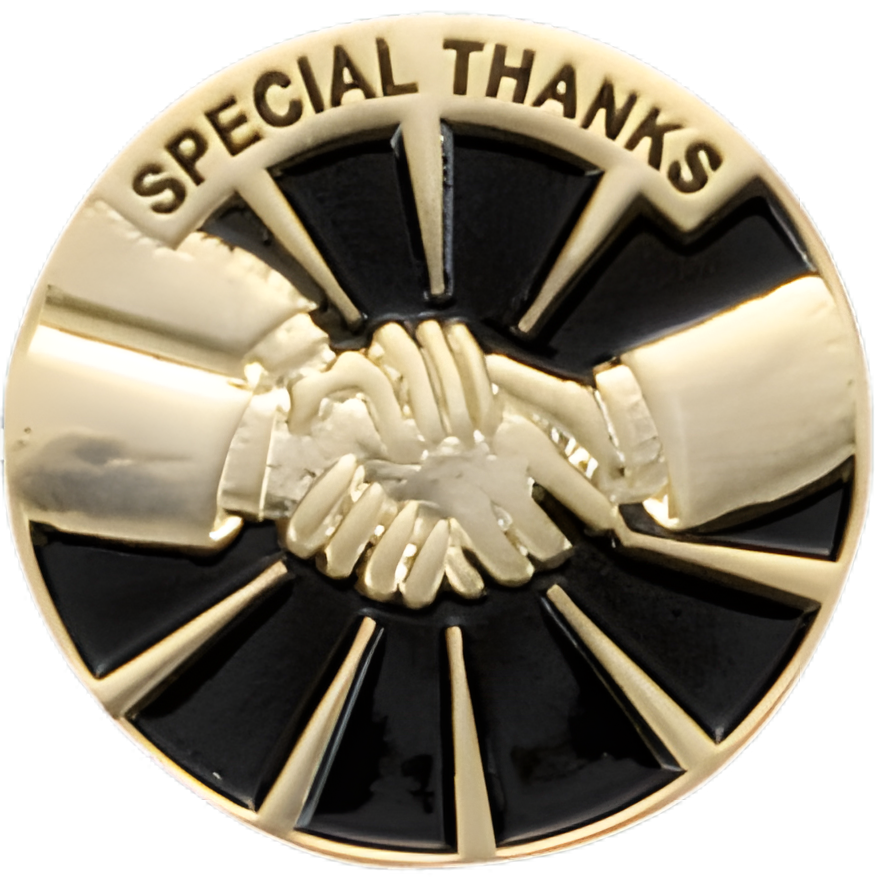 Special Thanks Pin