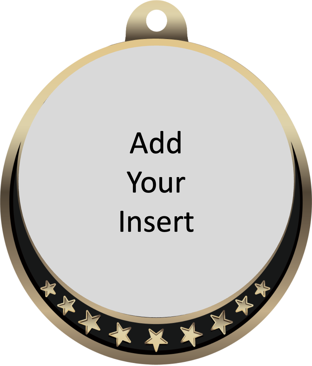 Star Insert Medal