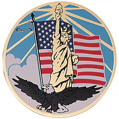 Statue Of Liberty Litho Medal Insert
