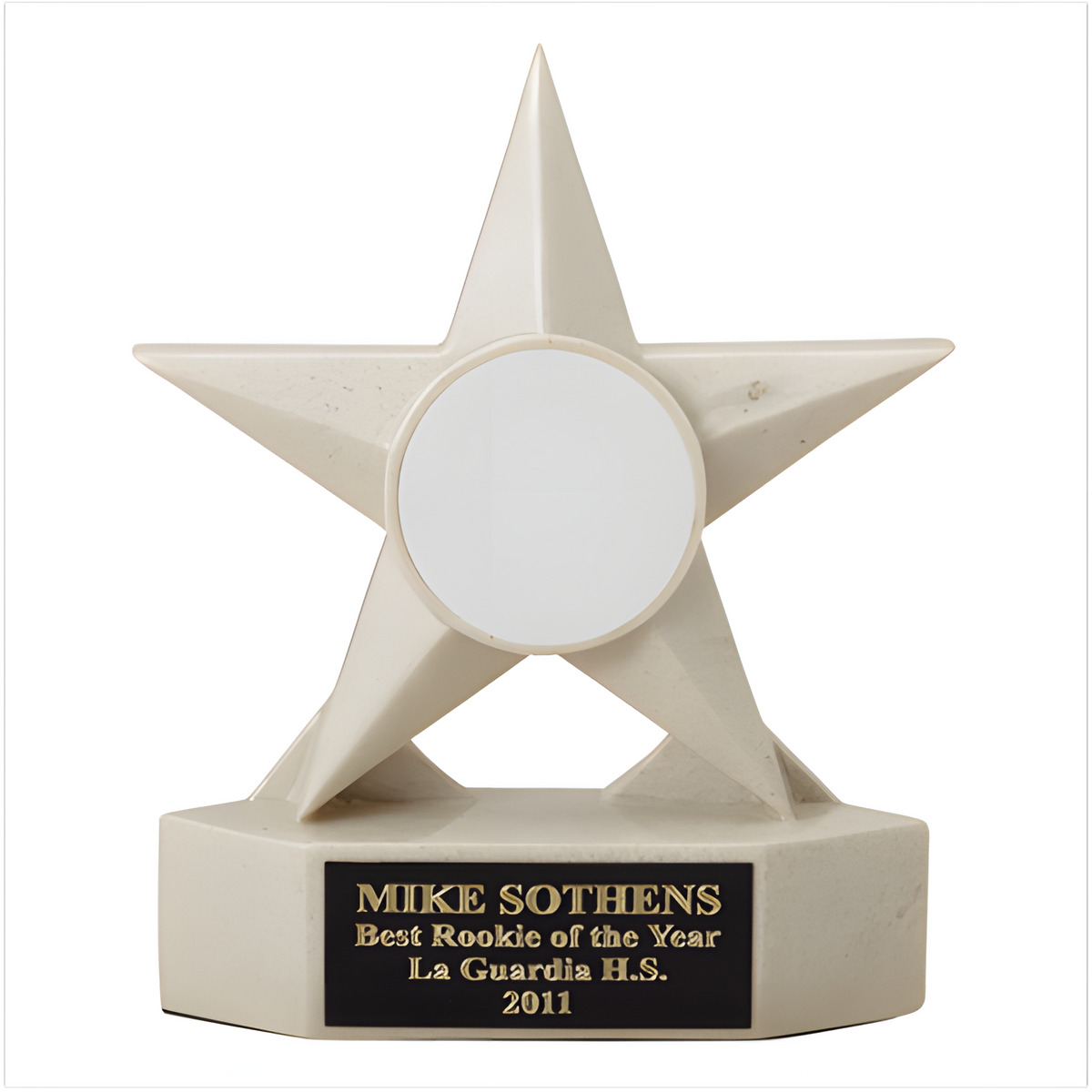 Stone Star Resin Insert Trophy