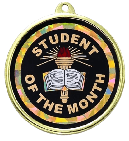Student of the Month Medals