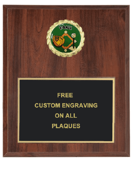 T-Ball Insert Plaque