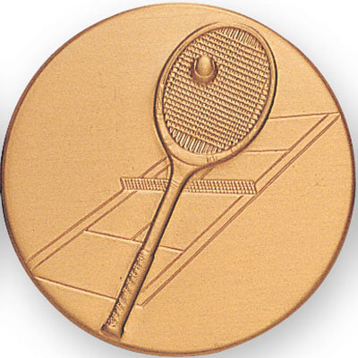 Tennis Litho Medal Insert