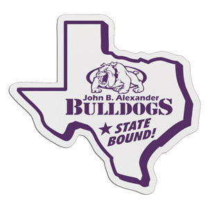 Texas Shaped Badge