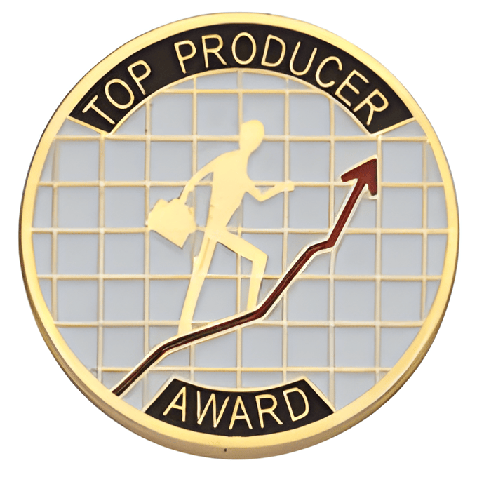 Top Producer Award Pin