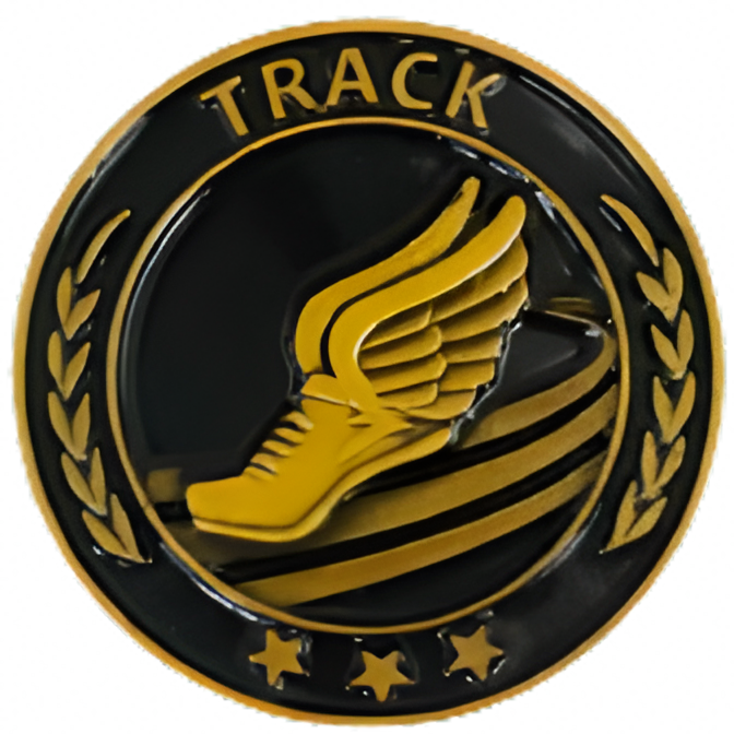 Track Premium Lapel Pin