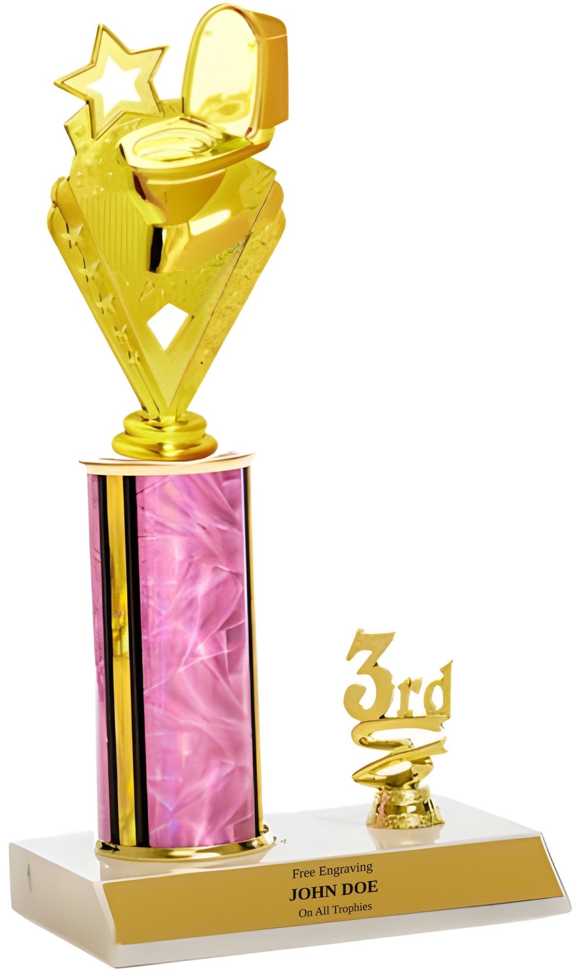 Toilet Bowl Gag 1st, 2nd and 3rd Place Trophy