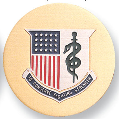 U.S. Army Medical Corps Medal Insert (Etched)
