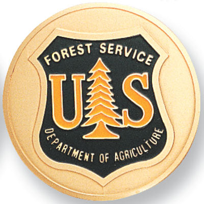 United States Forest Service Medal Insert