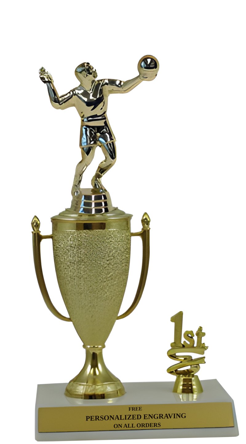 Volleyball 1st, 2nd and 3rd Place Award Cup Trophy
