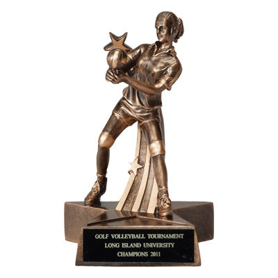 Girls Resin Volleyball Trophy