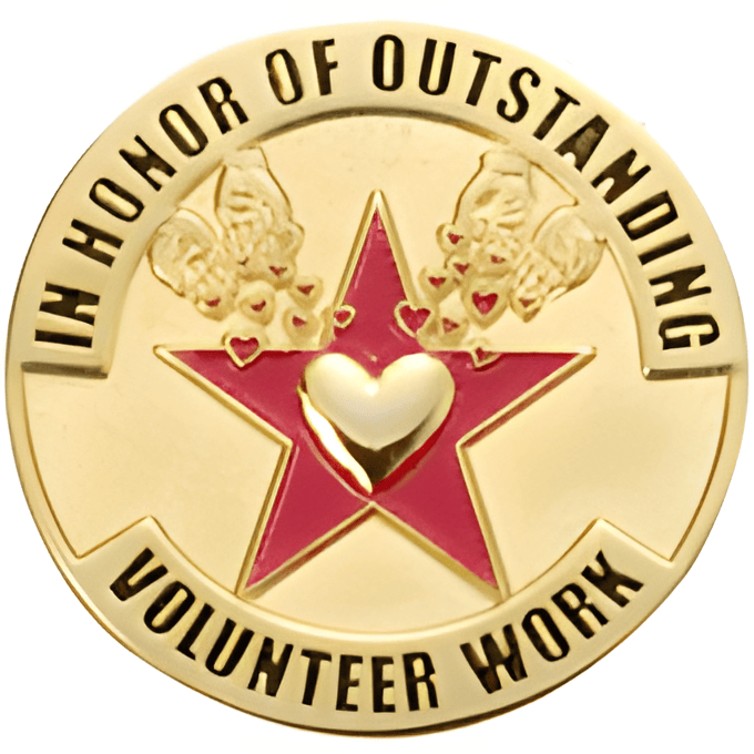 BR-SeriesVolunteer Pin