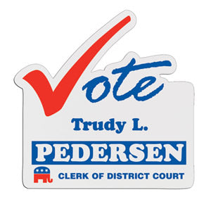 Vote (Election) Custom Badge