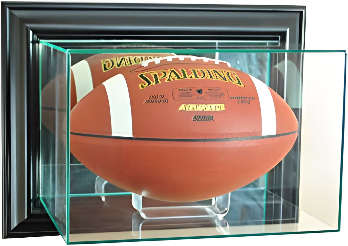 Wall Mounted Glass Football Display Case