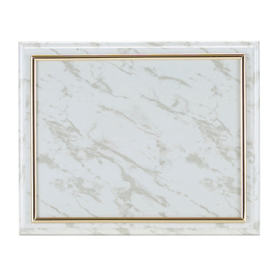 White Certificate Holder - Gold Frame