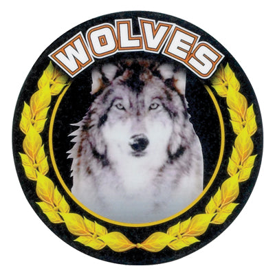 Wolves Mascot Medal Insert