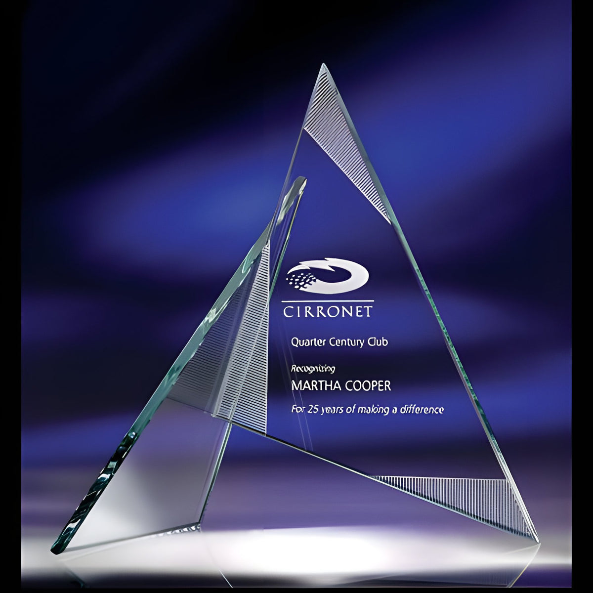 Zephyr Jade Glass Corporate Award (3 Sizes)
