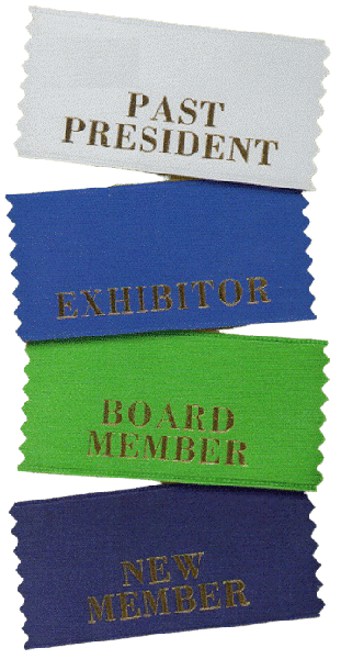 Badge Ribbons & Holders